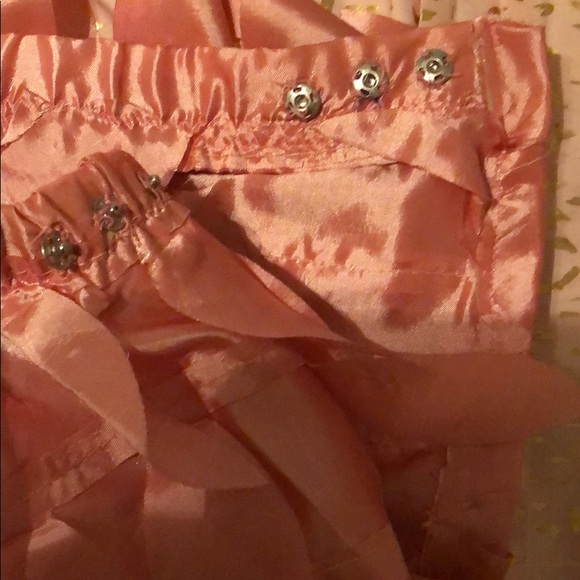 Pink flower high split skirt !!!!! Handmade - Picture 6 of 6